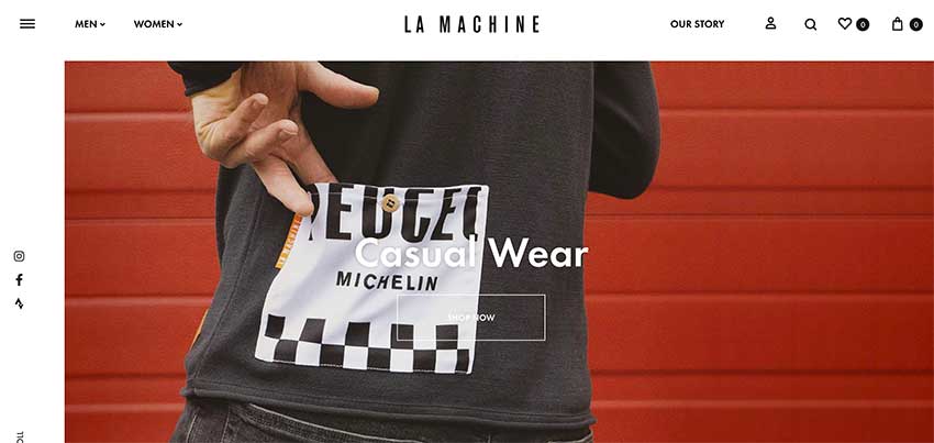 The La Machine Cycle homepage