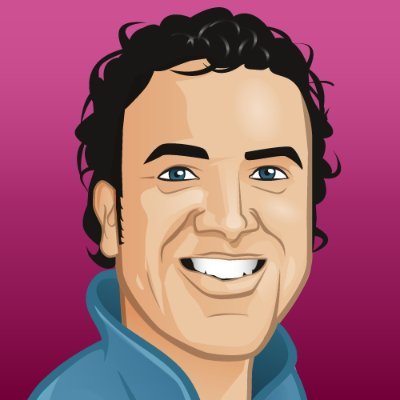 Cartoon image of Thijs de Valk, CEO at Yoast.