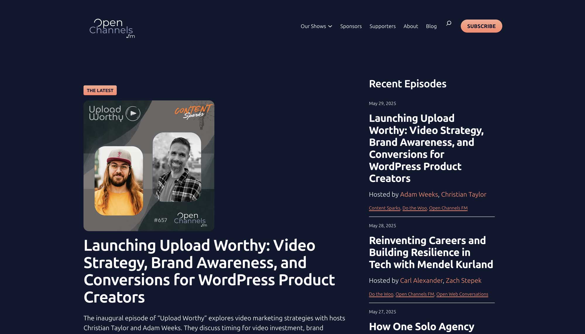 Do the Woo Rebrands as OpenChannels.fm, Marking a New Chapter for the Community-Driven Podcast Network